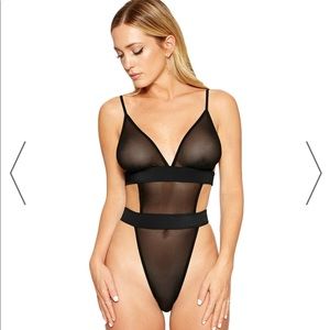 Naked wardrobe Meshin with U Bodysuit